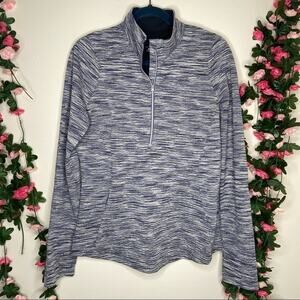 Roadrunner Sports Gray Knit Pullover Athletic L